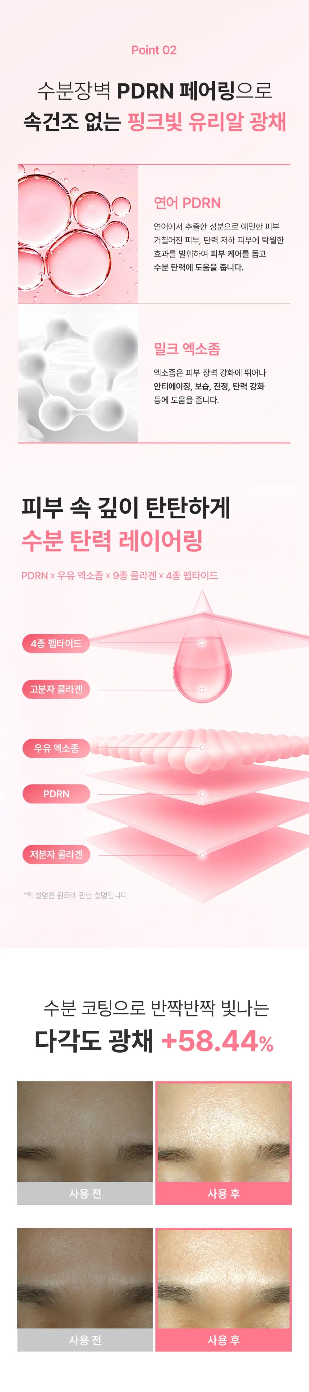 [겔크림 미니 증정] [겉쫀속촉/화잘먹] 웰더마 PDRN 엑소좀 젤리 겔 미스트 100ml 상세페이지 22
